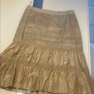 Elegant Gold Skirt